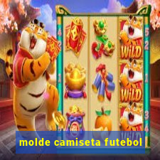 molde camiseta futebol